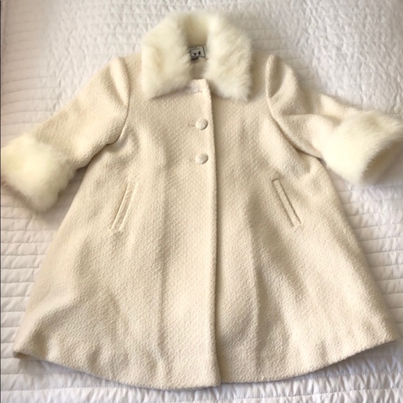 Trilogi Collection Other - Trilogy Collection Winter White Dress Coat